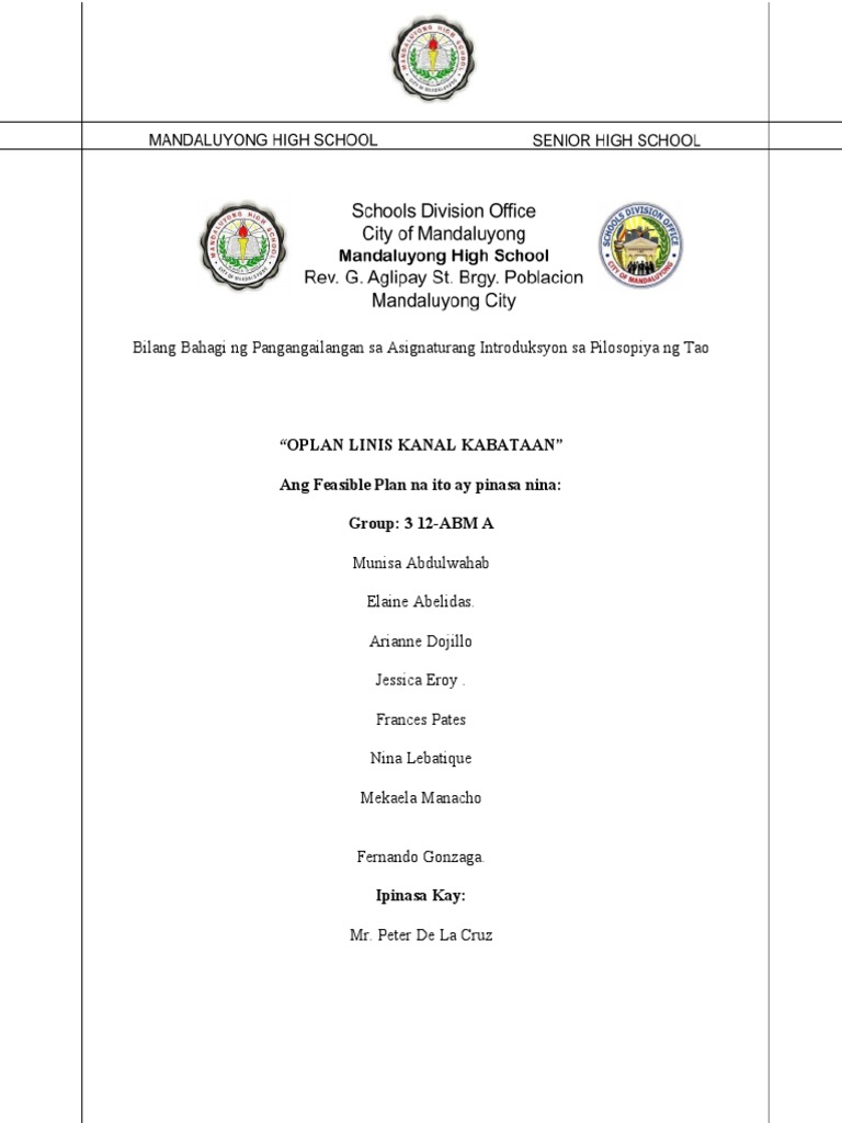 Philosophy Group Project 3 Pdf