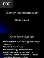 Energy Transformations Presentation