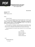 Letter of Request Statistician | PDF