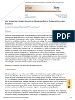 Low Temperature Sealing of Anodized Aluminum Alloy For Enhancing Corrosion Resistance - PMC