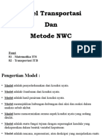 Materi 4. Model Transportasi Dan Metode NWC