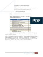 Format Lembar Observasi Dan Jurnal Sikap Sosial, Spiritual