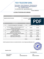 Facture HDK logiciel caisse