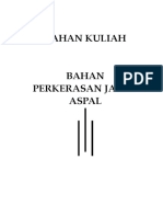 BAHAN KULIAH PERKERASAN JALAN ASPAL