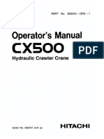 CX500 EM243-OP6-1 Operation's Manual