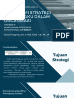 Kelompok 9 - Strategi Dan Perilaku Dalam Organisasi - SPM A2