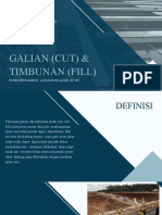 Galian Dan Timbunan (Cut and Fill) - Tekknik Sipil USN KOLAKA
