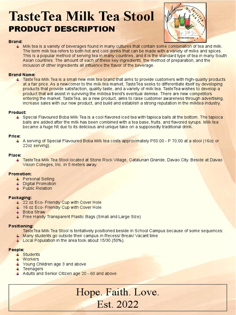 Business Product Presentation PDF