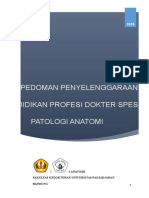 Buku Pedoman PPDS Dept. Patologi Anatomi Akreditasi 2018-2023