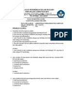 SOAL Xii INFRASTRUKTUR