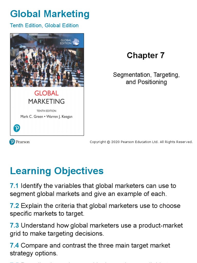 Chapter 7 | PDF | Market Segmentation | Purchasing Power Parity