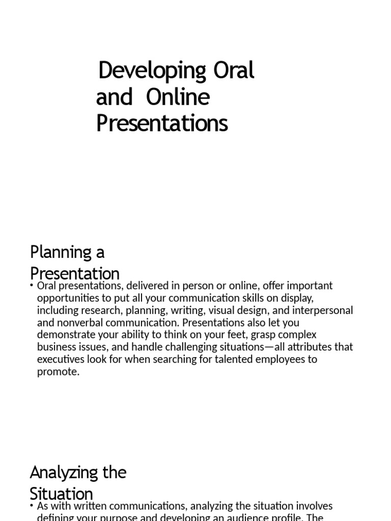 Oral Presentation Design Essentials | PDF | Communication | Human ...