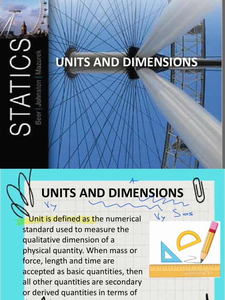 Units and Dimensions PDF