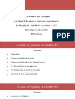 Le Modèle DCF