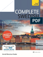 Teach Yourself Complete Swedish by Anneli Haake, Vera Croghan, Ivo Holmqvist
