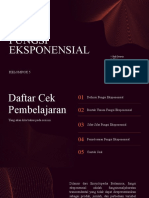 D - Kelompok 5 Fungsi Eksponensial