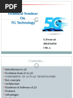 5g Wireless Technology