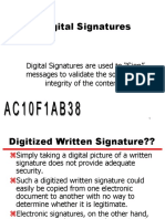 DigitalSignature Lec