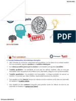 Rappel Stratistique & Probabilité LP-S5