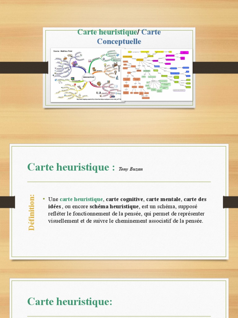 Cartes Heuristiques et Conceptuelles : Guide Visuel | PDF ...
