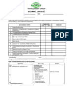 Document Checklist Form-V3
