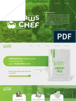 Wireframe of Pawschef Slide 3D Ingredients