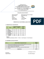 Analisis Alokasi Waktu