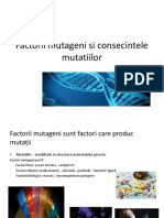 Factorii - Mutageni Clasa A 9-A