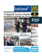 Câmara atribui Medalha de Mérito a jornal local 'O Regional