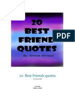 20 Best Friends Quotes
