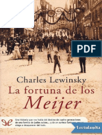 La Fortuna de Los Meijer - Charles Lewinsky