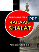 Bacaan Shalat Perkata Ebook