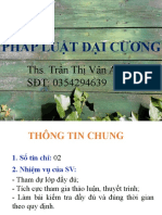 Phap Luat Dai Cuong - Phan 1.