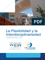 Flexibilidad Interdisciplinariedad