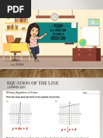 System Og Linear Equation