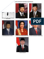 Daftar Presiden Indonesia