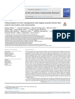 Global Analysis of Cover Management and Support Practice Factors That Control Soil Erosion and Conservation