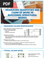 CE155 Quantity Take-Off - Structural Works - Slab - Column Detail