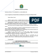 Sugestões no Projeto Piloto com Biometria no 2o turno das Eleições 2022