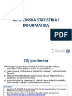 Uvod U Medicinsku Statistiku - Introduction To Medical Statistics