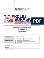 Lab Sheet 2 Keluarkan Enjin Dari Kenderaan