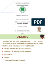 Exposición 8 - Evaluación Continua Parcial I - Viernes 20 Mayo 2022