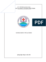 Tập Bài Giảng y Tế Lao Động- 27.10.22