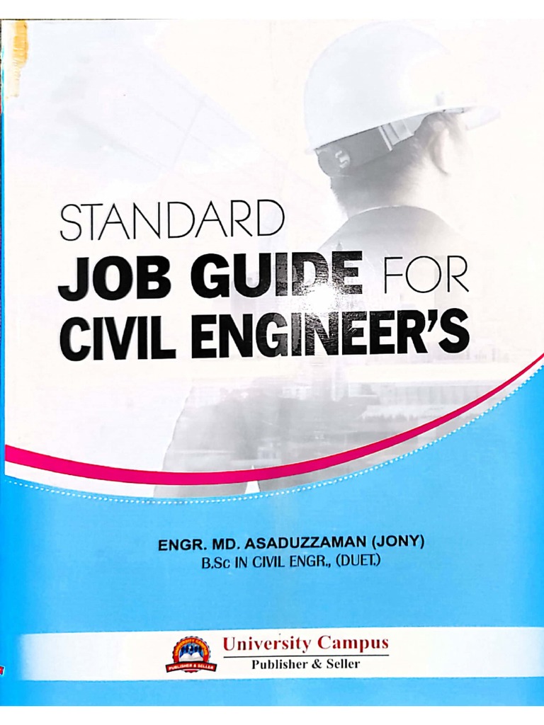 Standard Job Guide For Civil Engineering - Engr. Md. Asaduzzaman (Jony ...
