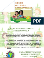 Fortalecimiento en La Educacion Inicial