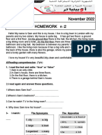 Homework November 2MS