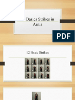 12 Basics Strikes in Arnis