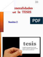 Sesion 2 GENERALIDADES TESIS II