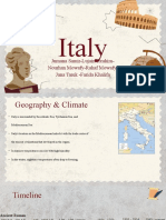 Italy Architectural History Presentation