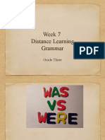 Grammar Was_were PPT